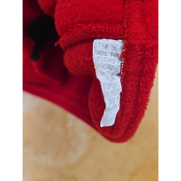 Vintage Fleece Aztec Geometric Retro Full Zip Vest Kids Size S Moxie Horses - Picture 7 of 7